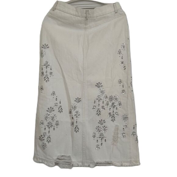 We the Free x Free  Peoples People Diamond In The Rough Maxi Skirt - Picture 3 of 5